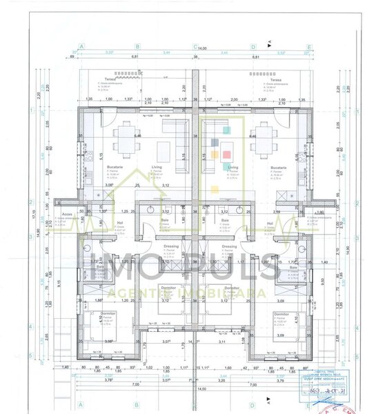 Mosnita Noua, 1/2 duplex parter, 2 bai